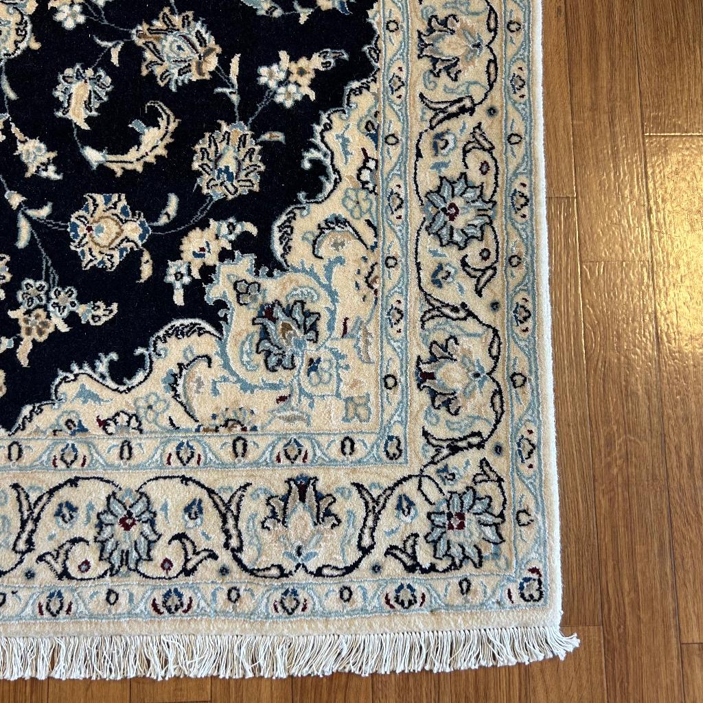 Trendy Origineel Perzisch tapijt -Nain 216 x 122 cm, TTM Wonen, Meubels – (Perzische) Tapijten en Woonaccessoires, 100 tot 150 cm