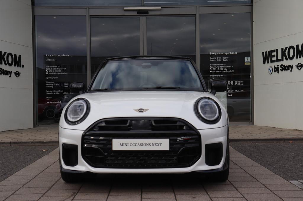 MINI Hatchback Cooper C Automaat / John Cooper Works / Pakke, Auto's, Stoelverwarming, 156 pk, Met garantie (alle), Leder en Stof