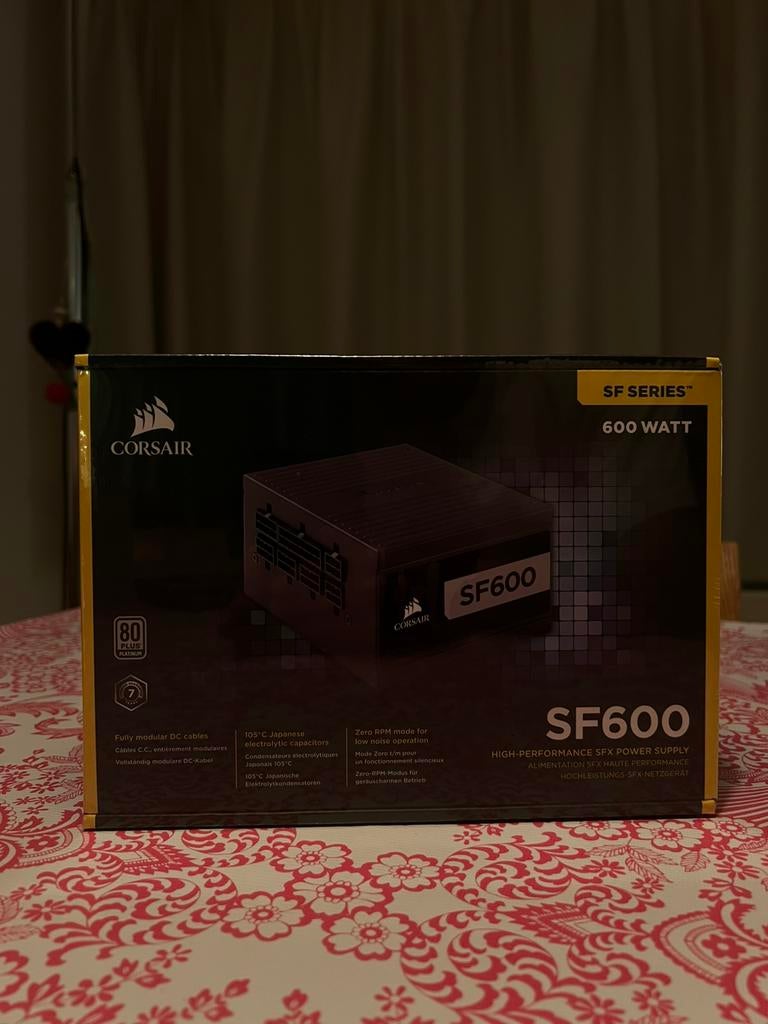 Corsair SF600 Platinum, Computers en Software, Pc- en Netwerkkabels, Ophalen of Verzenden, Nieuw