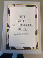 Het Grote Affirmatie Boek - Frederique Bicker, Ophalen of Verzenden, Zo goed als nieuw, Spiritualiteit algemeen, Achtergrond en Informatie