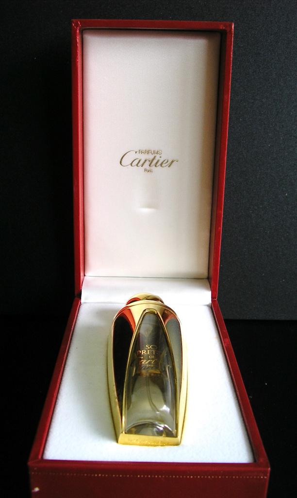 Cartier parfumfles So Pretty in originele cassette, Antiek en Kunst, Ophalen of Verzenden