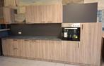 Mooie complete rechte keuken met hangkasten, Eikenhout, Met deur(en), Nieuw, Ophalen of Verzenden