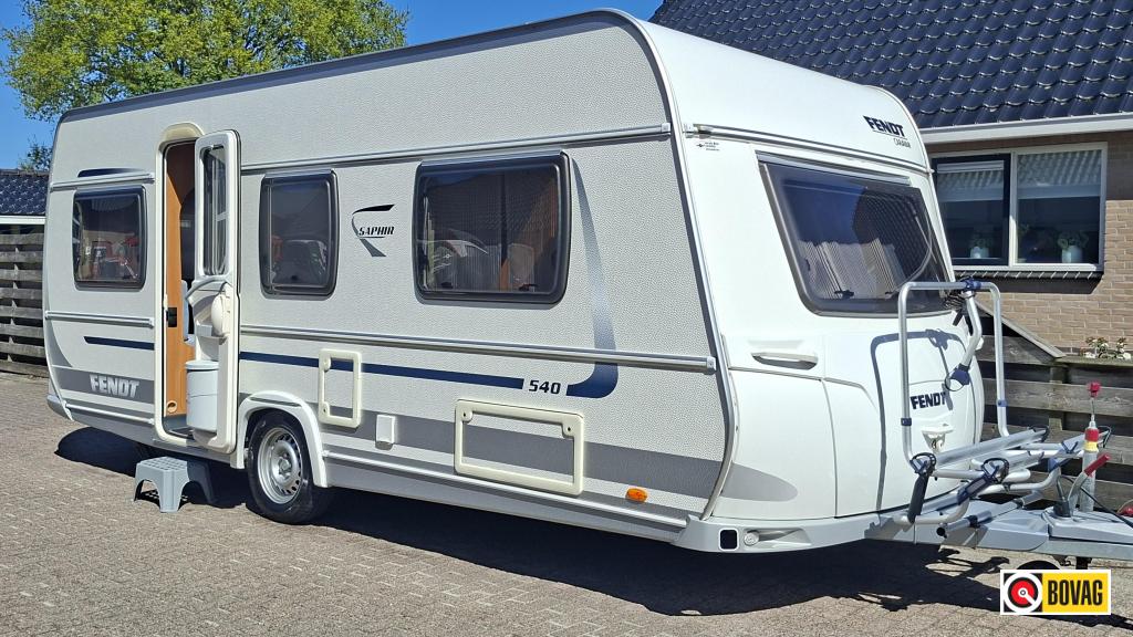 Fendt Saphir 540 TG incl. Mover en voortent, Caravans en Kamperen, Rondzit, Overige typen, Bedrijf, Schokbreker