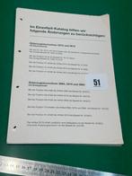 51-  Märklin onderdelenlijsten en technische beschrijvingen, Hobby en Vrije tijd, Wisselstroom, Gebruikt, Märklin, Boek, Tijdschrift of Catalogus