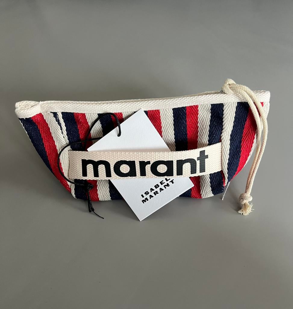 Nieuw! Isabel Marant Clutch rood wit blauw ️, Sieraden, Tassen en Uiterlijk, Tassen | Damestassen, Ophalen of Verzenden, Nieuw