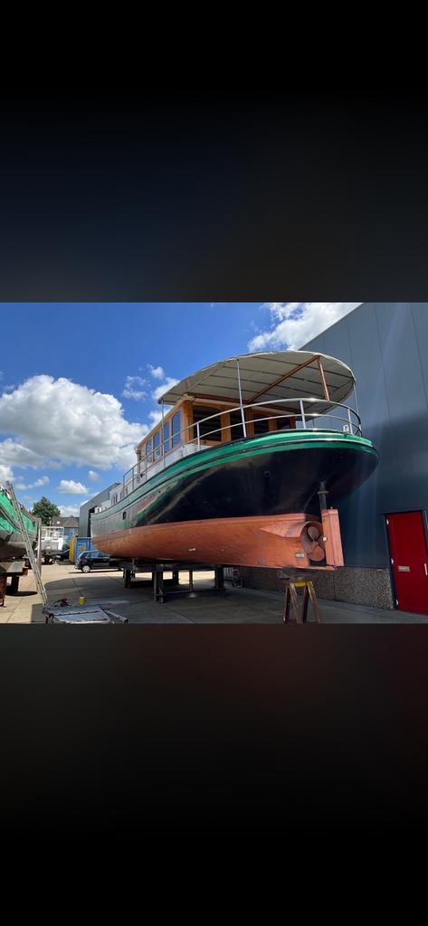 Dekzeil met RVS frame., Ophalen, Zo goed als nieuw