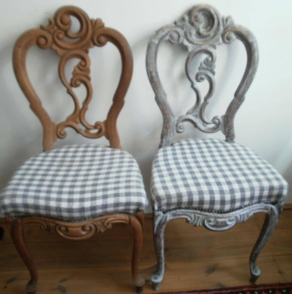 Vier willem III/horrix mahonie stevige eethoek stoeltjes, Ophalen