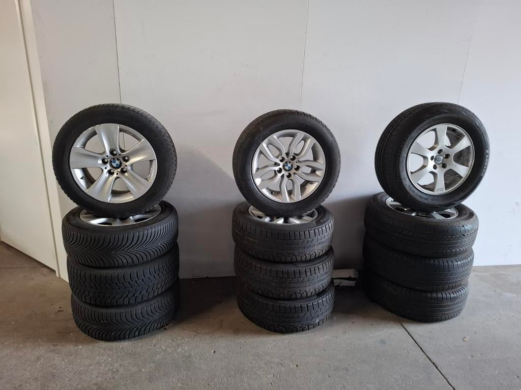Bmw velgen Volvo velgen, Auto-onderdelen, Banden en Velgen, Ophalen, Velg(en), 17 inch, Winterbanden