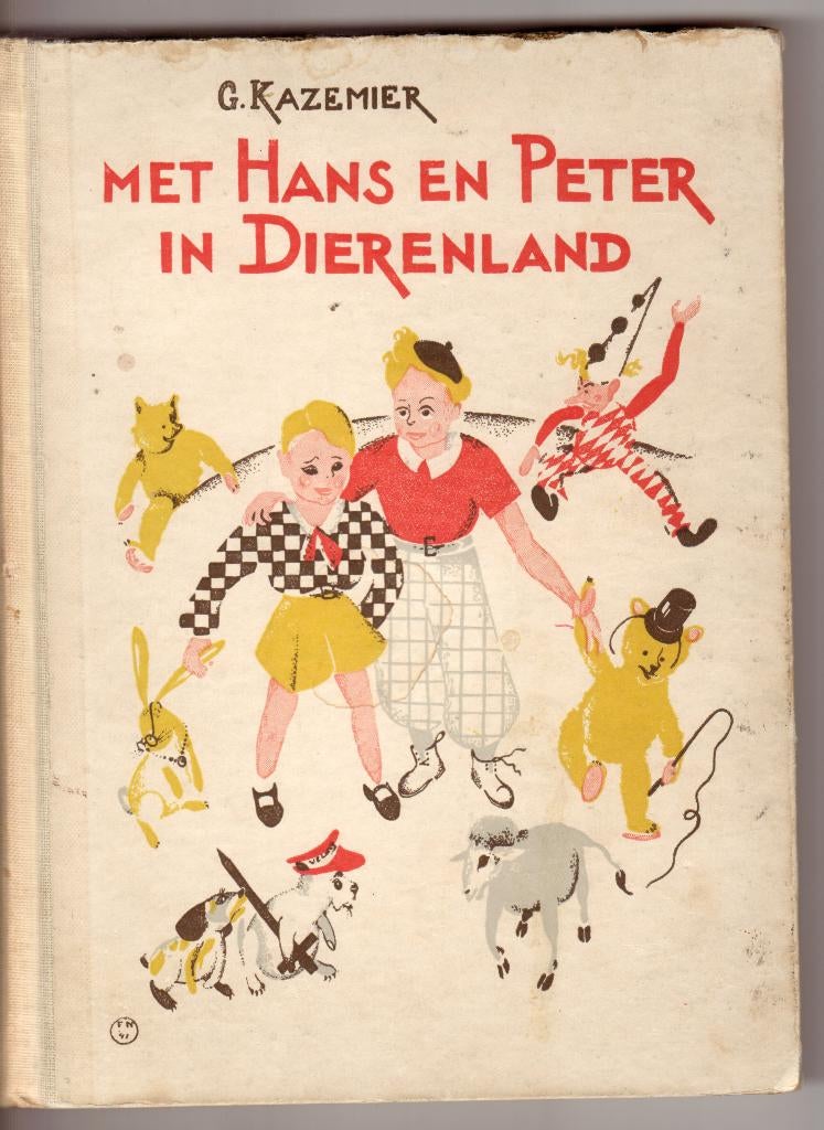 Met Hans en Peter in Dierenland - G.Kazemier, Ophalen of Verzenden