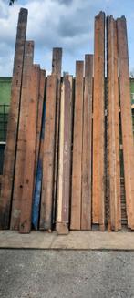 Balkenhout. Sloophout brandhout, Doe-het-zelf en Verbouw, Hout en Planken, Ophalen, Balk, Vuren, 50 mm of meer
