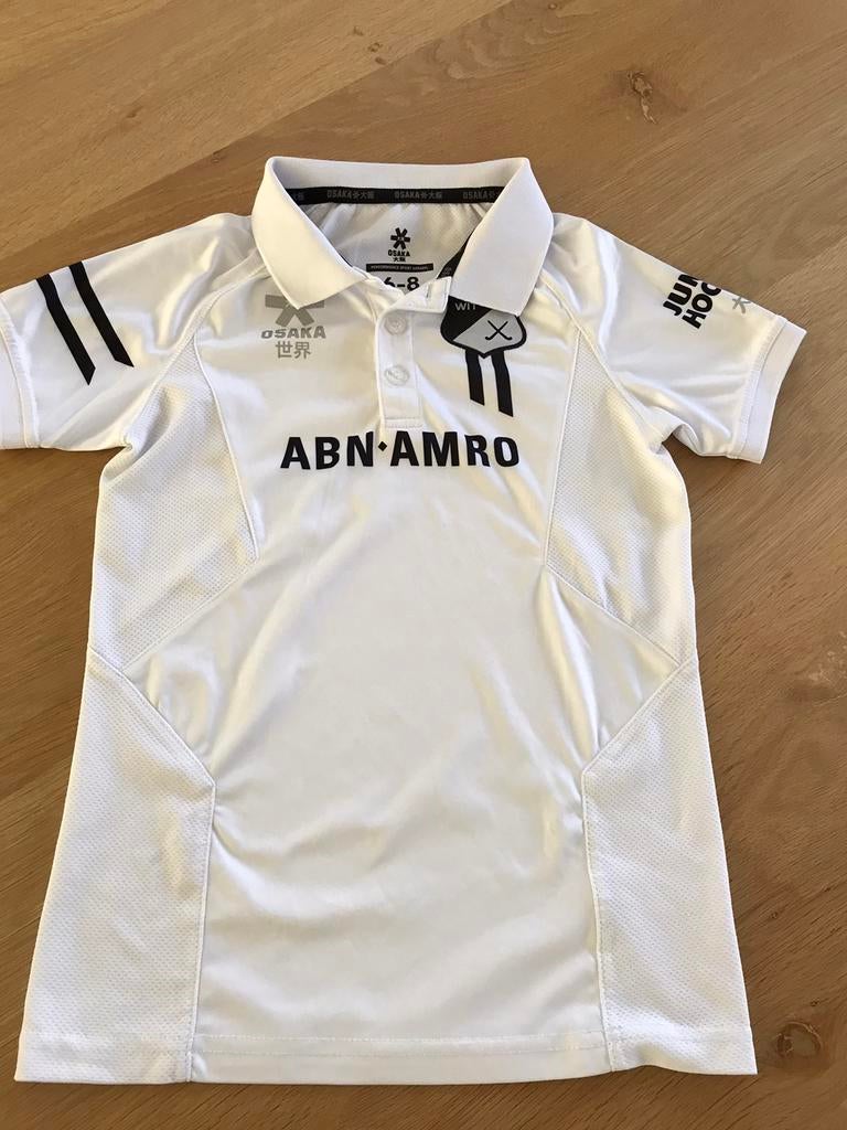 Hockey shirt zwart/wit mt 6/8 jaar, Ophalen of Verzenden, Zo goed als nieuw, Dressuur, Bovenkleding