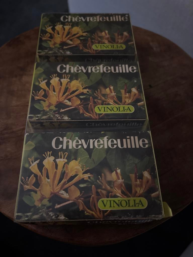 3x Vinolia Chèvrefeuille Zeep - Vintage Honeysuckle, Verzamelen, Ophalen of Verzenden, Nieuw