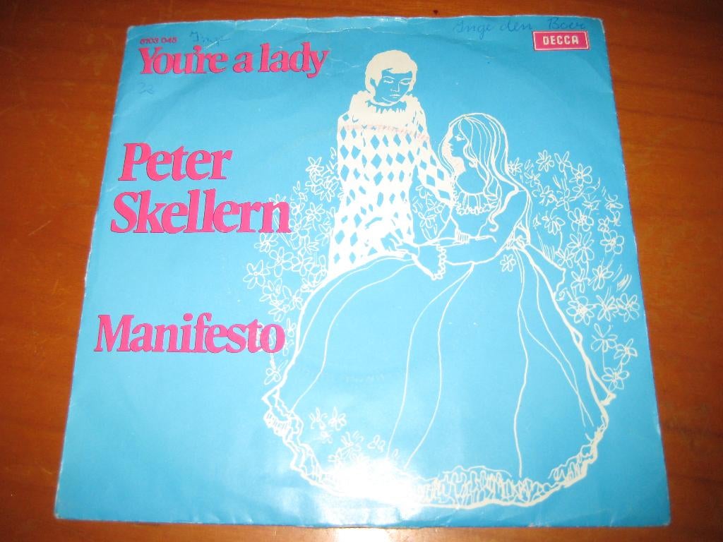 Peter Skellern: You`re a lady, Ophalen of Verzenden, Zo goed als nieuw, Pop, Single