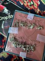 Wijnglas hangers sterrenbeeld en drop stop voor wijn, Ophalen, Zo goed als nieuw