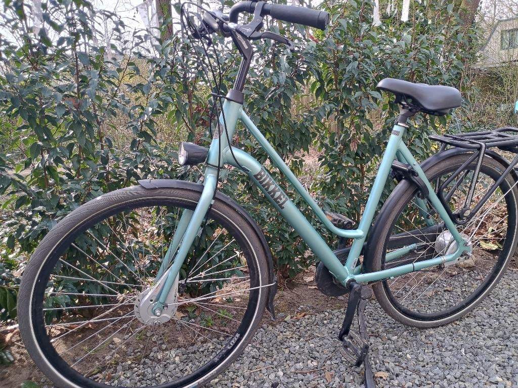 Dames fiets Bikkel Luminous, Fietsen en Brommers, Fietsen | Dames | Damesfietsen, 53 tot 56 cm, Versnellingen, Zo goed als nieuw