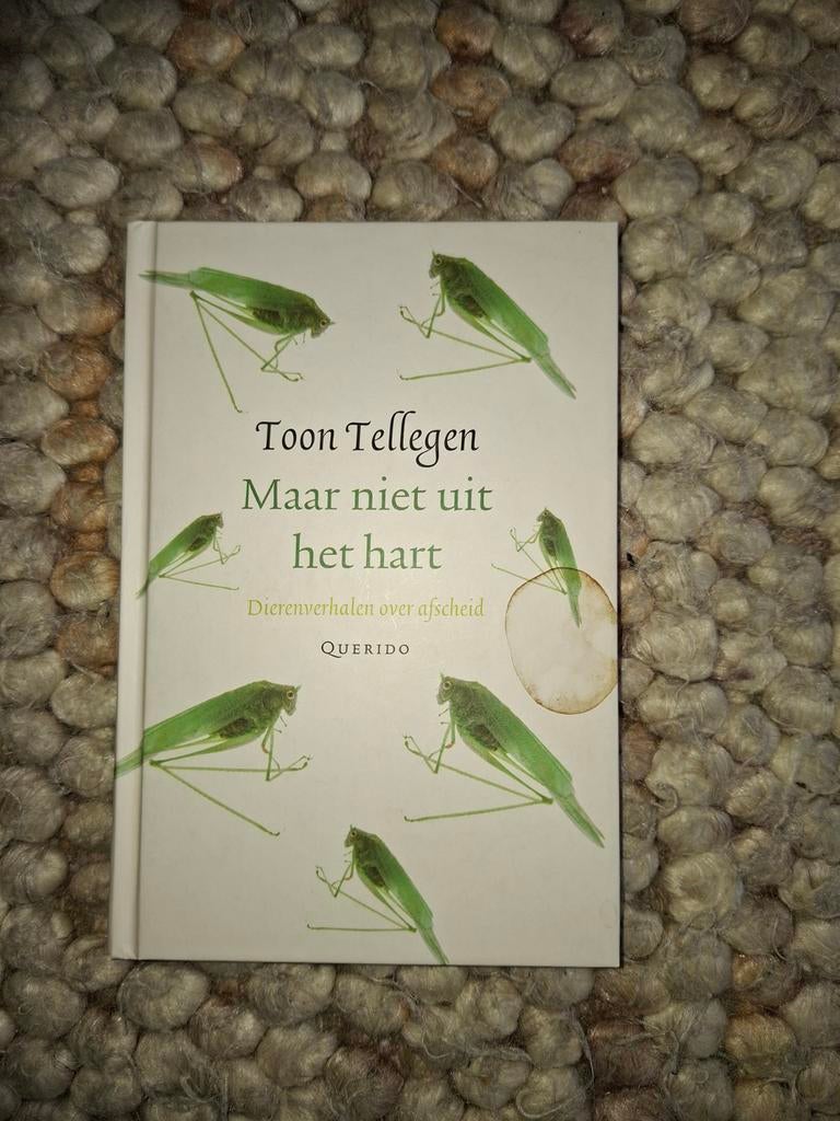 Toon Tellegen - Maar niet uit het hart, Boeken, Overige Boeken, Gelezen, Ophalen of Verzenden