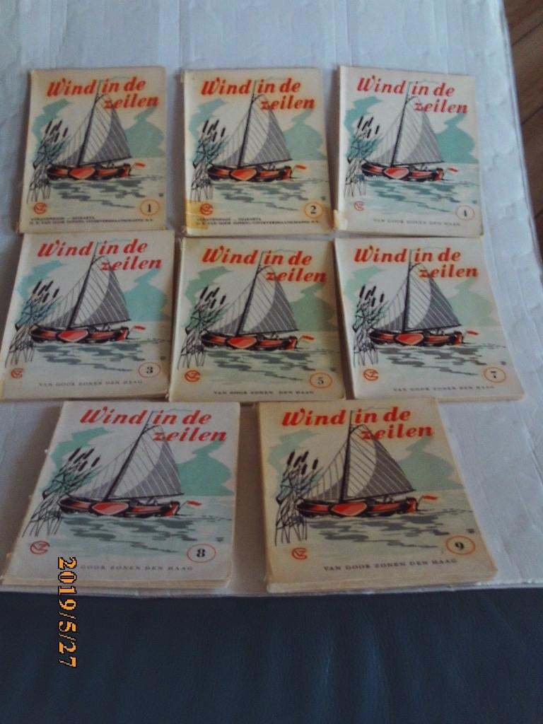 8 delen wind in de zeilen - rie van rossum, Boeken, Ophalen of Verzenden, Gelezen, Overige niveaus
