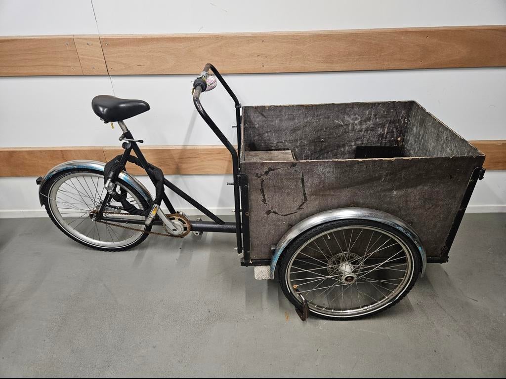 Bakfiets opknapper Utrecht, Ophalen, Gebruikt, Goederen