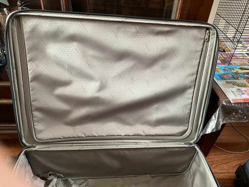 Grote Zwarte Samsonite Reiskoffer met Wieltjes, Sieraden, Tassen en Uiterlijk, Koffers, Overige materialen, Gebruikt, 45 tot 55 cm