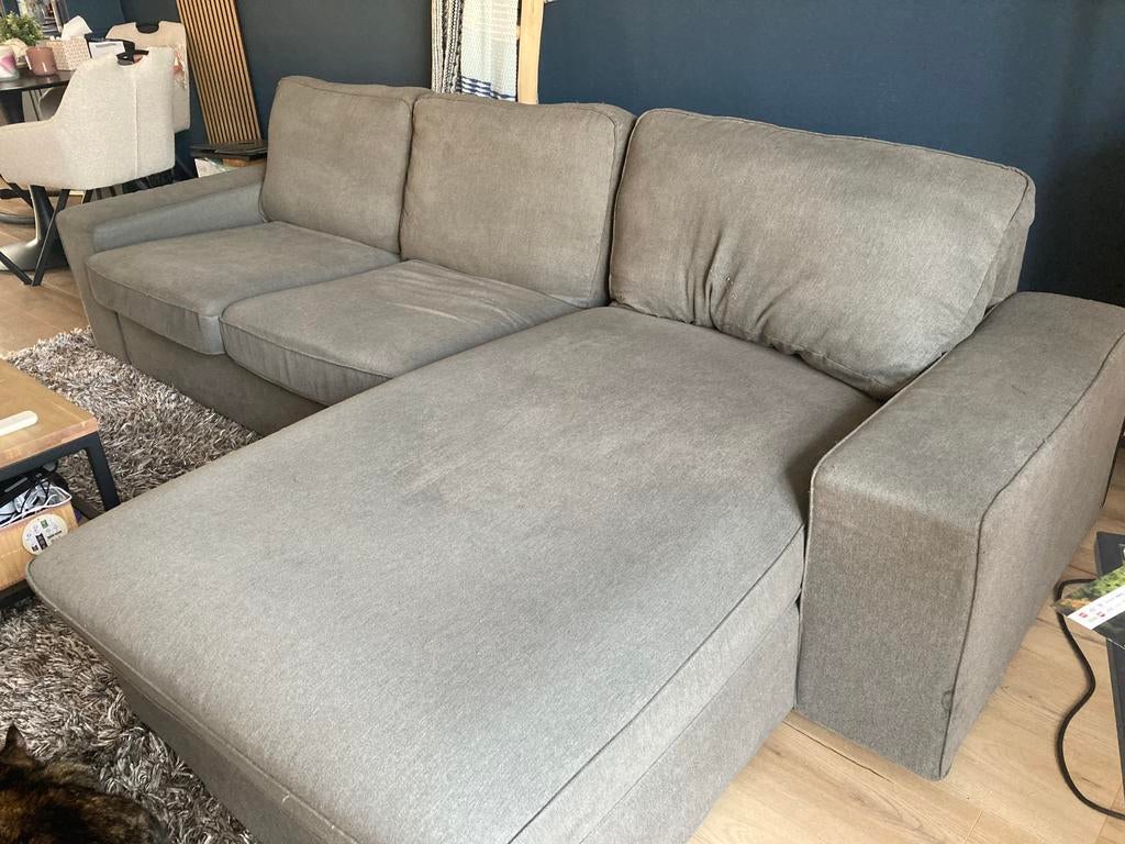 GRATIS IKEA KIVIK BANK, Huis en Inrichting, Banken | Sofa's en Chaises Longues, Ophalen, Gebruikt, 300 cm of meer, Vierpersoons of meer