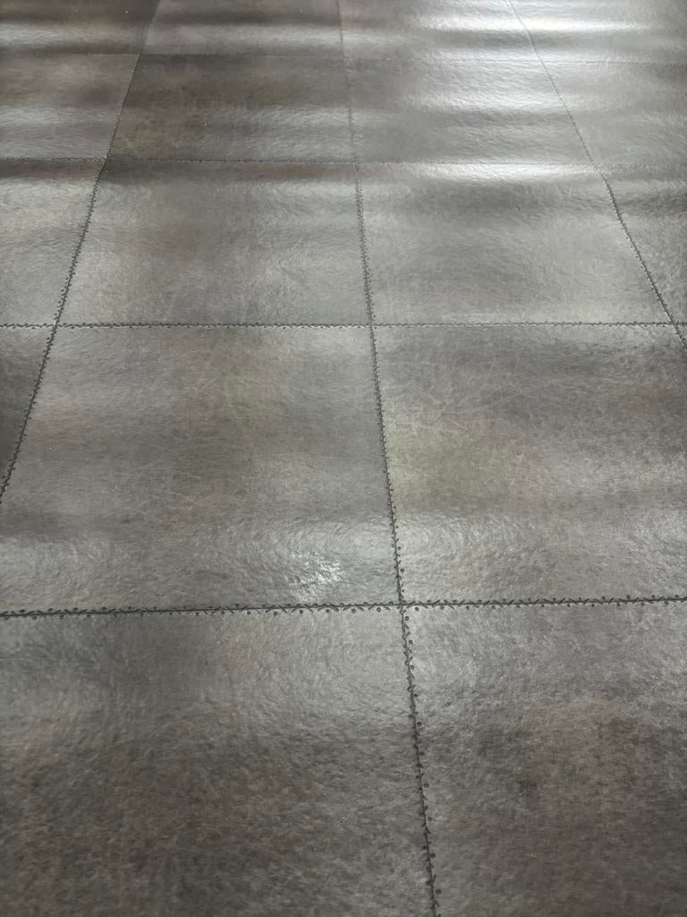 Vinyl coupons tegel look, Ophalen, Zo goed als nieuw, Minder dan 10 m², Vinyl