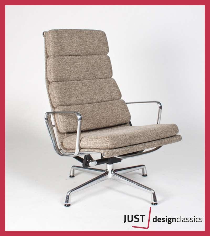 Vitra Eames ea222 Kvadrat Sahco Moss Chroom Nieuwstaat, Niet ingevuld, Zo goed als nieuw, Niet ingevuld, Niet ingevuld