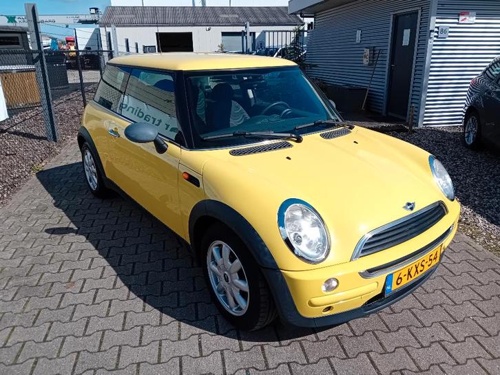 Mini 1.6 16V ONE 2003 ZEER NETTE AUTO!! APK 02-02-2027!!, Auto's, Mini, Bedrijf, Te koop, One, ABS, Airbags, Airconditioning, Alarm