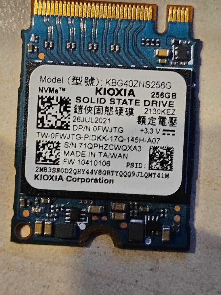 M2 SSO hardeschijf 250GB, Computers en Software, Harde schijven, Intern, SSD, Ophalen of Verzenden, Zo goed als nieuw