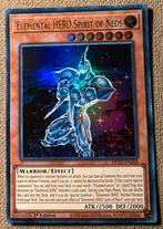 Yu-Gi-Oh! Elemental HERO Spirit of Neos MP25 1st Edition !, Ophalen of Verzenden, Zo goed als nieuw, Losse kaart, Foil