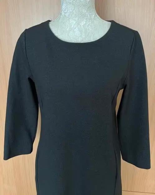 Purdey donkergrijze jurk maat 38/40, Kleding | Dames, Jurken, Maat 38/40 (M), Ophalen of Verzenden, Zo goed als nieuw, Knielengte