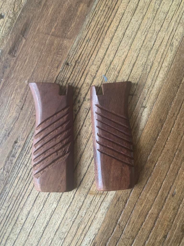 K98 bajonet handgrepen, Verzamelen, Militaria | Tweede Wereldoorlog, Ophalen of Verzenden, Duitsland, Mes of Dolk