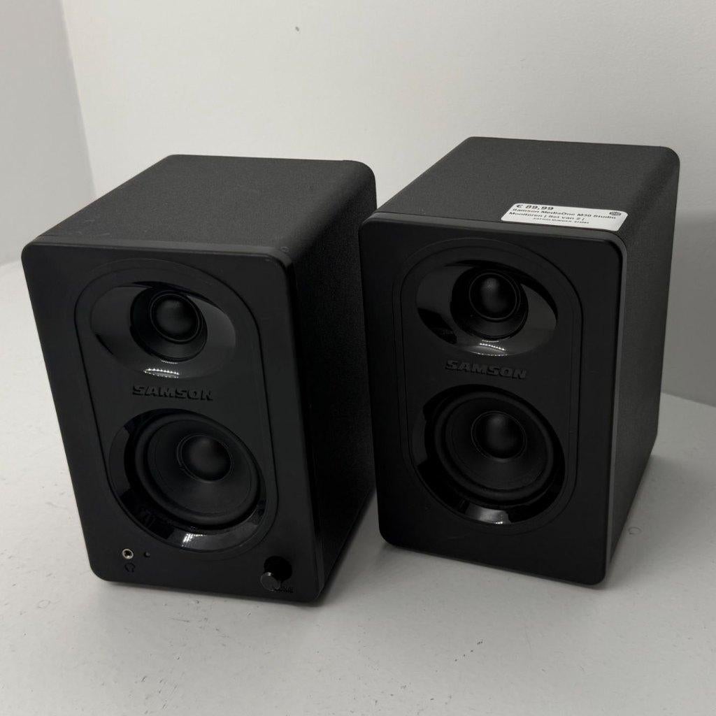 Samson MediaOne M30 Studio Monitoren | Set van 2 |, Overige merken, Dordrecht@usedproducts.nl, Toulonselaan 72, Ophalen of Verzenden