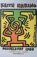 Keith Haring - Dusseldorf - Originele expositie-affiche, Ophalen of Verzenden