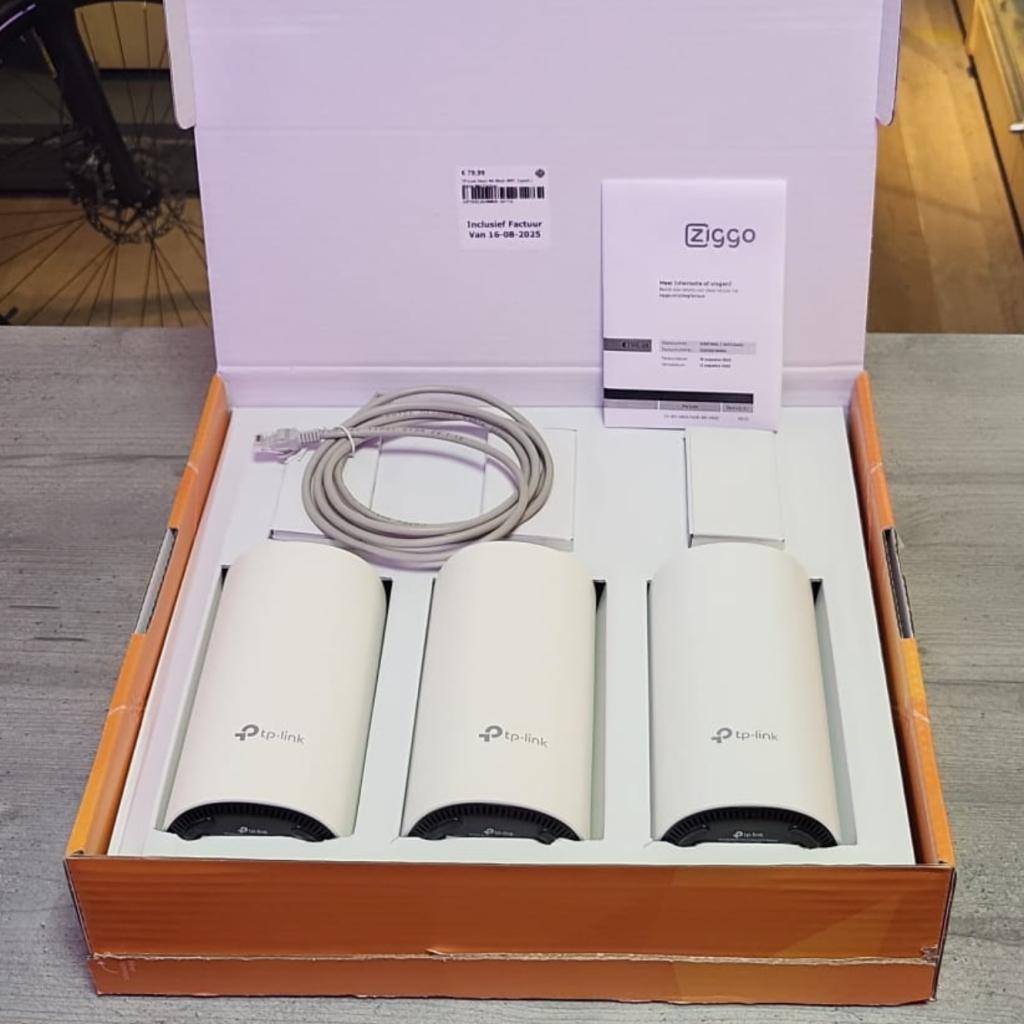 TP-Link Deco M4 Mesh WiFi  3-pack | Nieuw Met Factuur, TP-Link, Nieuw, Support@tplink.com, TP-Link Corporation Limited
Room 901, 9/F, New East Ocean Centre
9 Science Museum Road, Tsim Sha Tsui
Kowloon, Hong Kong