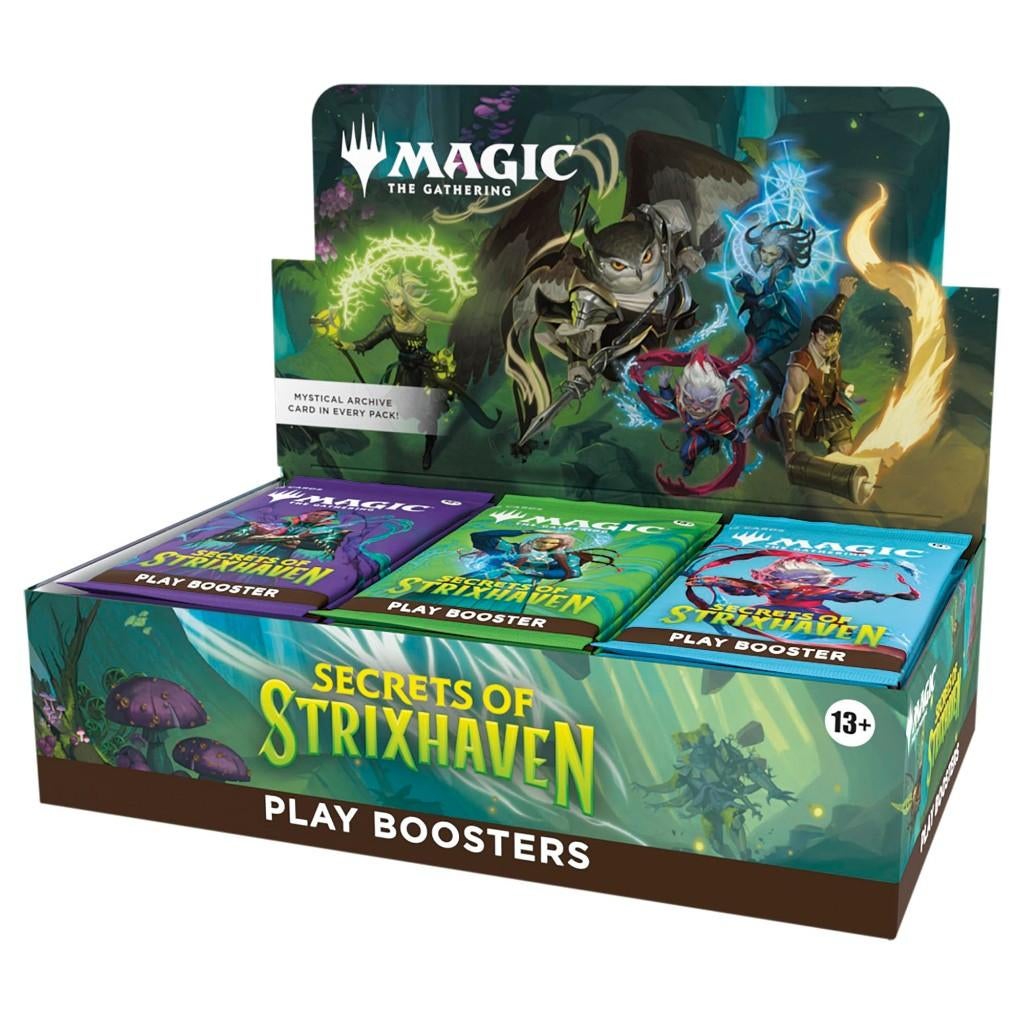 Magic: The Gathering Secrets of Strixhaven - Play Boosterbox, Hobby en Vrije tijd, Verzamelkaartspellen | Magic the Gathering