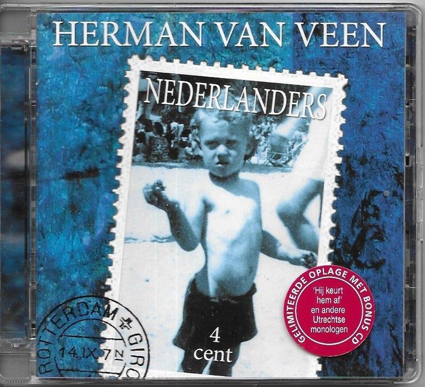 CD Herman van Veen, Cd's en Dvd's, Cd's | Nederlandstalig, Gebruikt, Levenslied of Smartlap, Ophalen of Verzenden