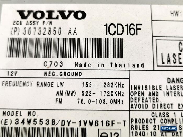 CD Speler van een Volvo C30, Gebruikt, -, -, Ophalen of Verzenden