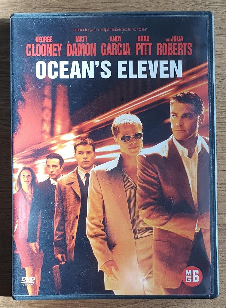 Ocean's Eleven (2001) - DVD, Cd's en Dvd's, Dvd's | Thrillers en Misdaad, Vanaf 12 jaar, Zo goed als nieuw, Maffia en Misdaad