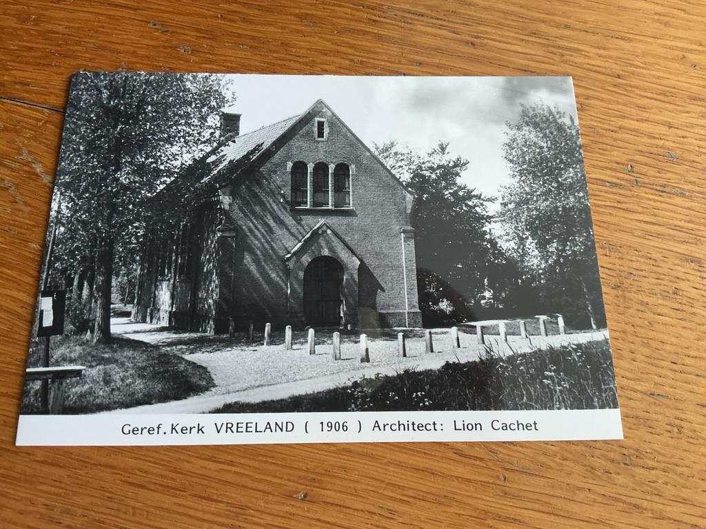 C2739 Vreeland gereformeerde kerk, Ophalen of Verzenden, Voor 1940, Zo goed als nieuw