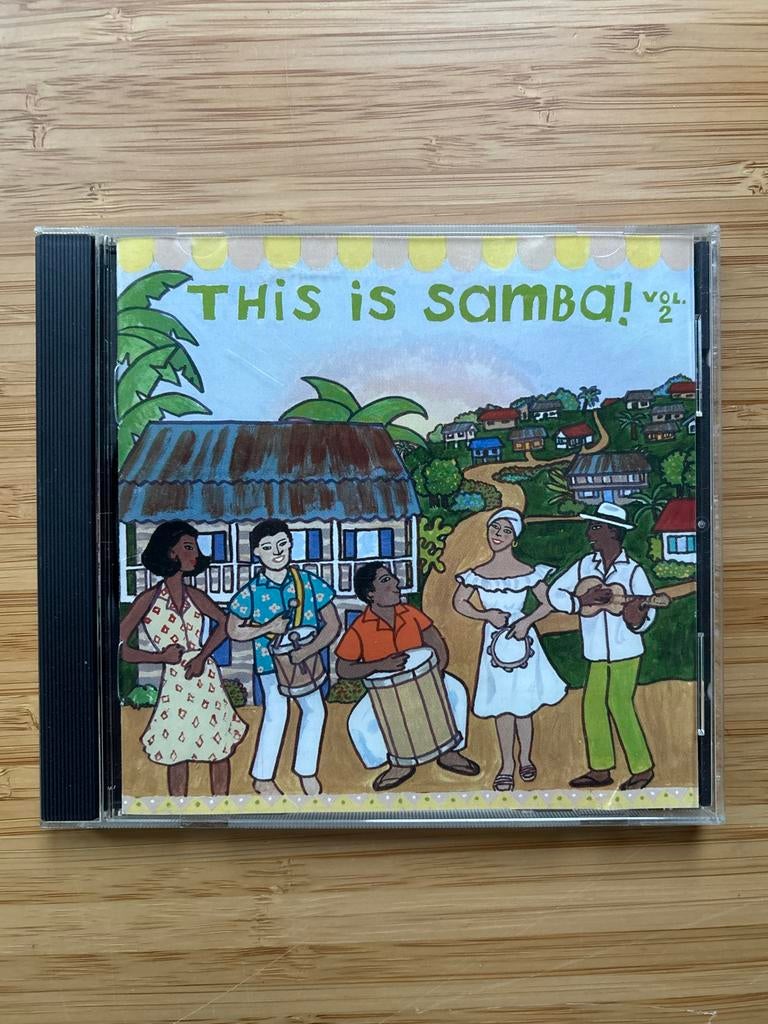 CD Wereldmuziek: This is Samba! Vol. 2, Cd's en Dvd's, Cd's | Wereldmuziek, Ophalen of Verzenden, Zo goed als nieuw, Latijns-Amerikaans