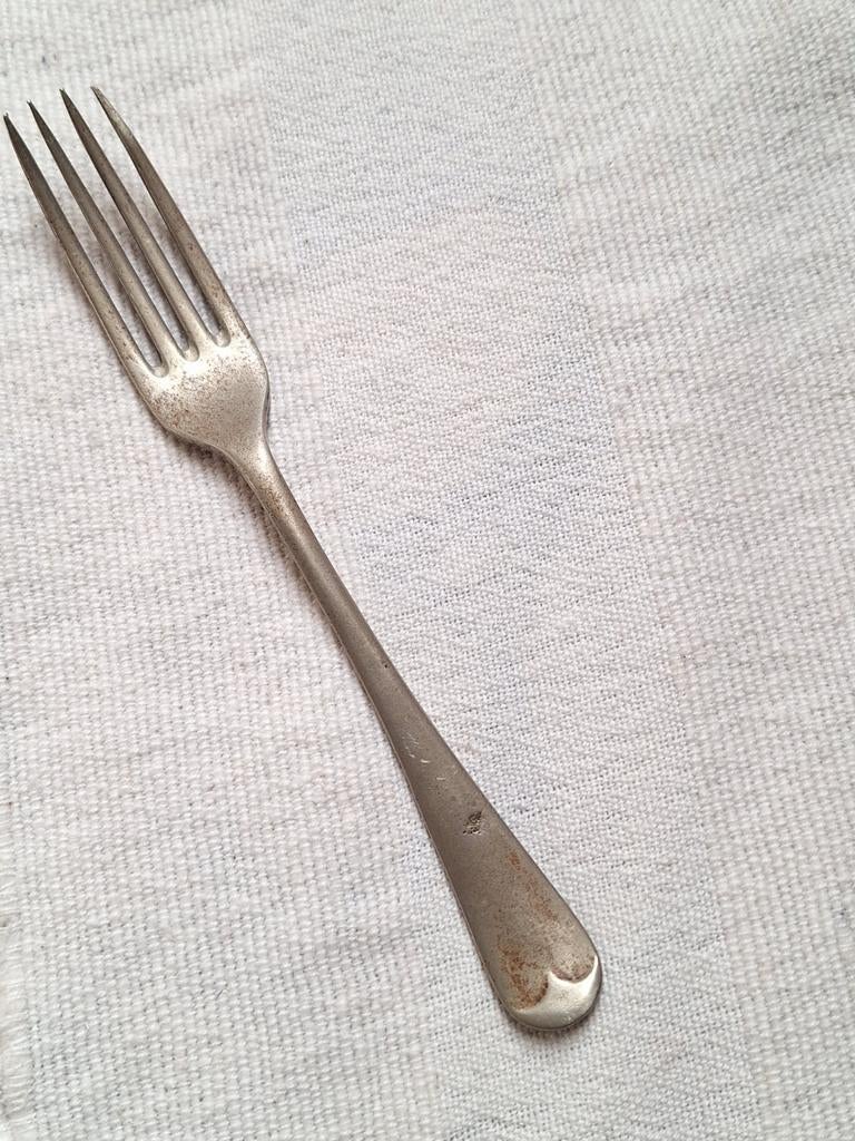 WO2 Engeland vroeg bestek vork C. Bros 1939, Verzamelen, Militaria | Tweede Wereldoorlog, Verzenden, Landmacht, Engeland, Overige typen