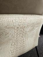 Stoel Mombi leer croco print, Overige kleuren, Nieuw, Leer, Ophalen of Verzenden