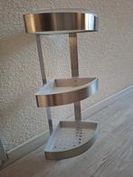 IKEA Brogrund hoekwandrekje zilverkleurig (zgan), Ophalen of Verzenden