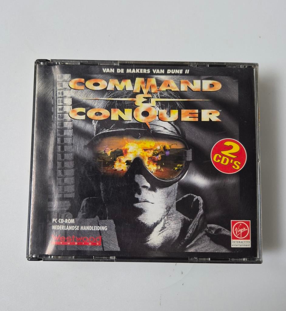Command & Conquer PC rts game CD-ROM, Spelcomputers en Games, Games | Pc, 1 speler, Ophalen of Verzenden, Zo goed als nieuw, Strategie en Constructie