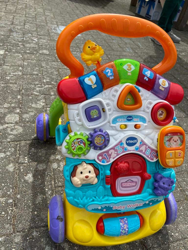 Loop wagentje, Kinderen en Baby's, Speelgoed | Vtech, Ophalen of Verzenden, Zo goed als nieuw, 6 maanden tot 2 jaar