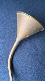 Koperen trechter voor petroleum lampen of olie branders, Geen idee en, Trechter.con, Ophalen of Verzenden, Zo goed als nieuw