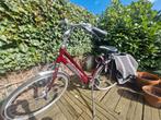 Gazelle Goldline fiets met bagagetassen en fietsslot, Ophalen, Gebruikt, Gazelle