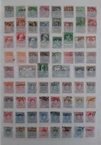 Verzameling 9 Kaarten Klassieke Postzegels België No. 8 Gest, Ophalen, Gestempeld, Frankeerzegel