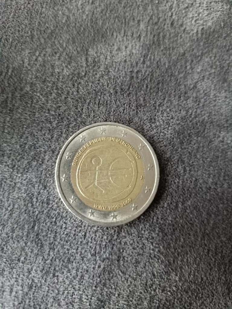 2 euro munt Bundesrepublik Deutschland WWU 1999-2009, Postzegels en Munten, Munten | Europa | Euromunten, Ophalen of Verzenden