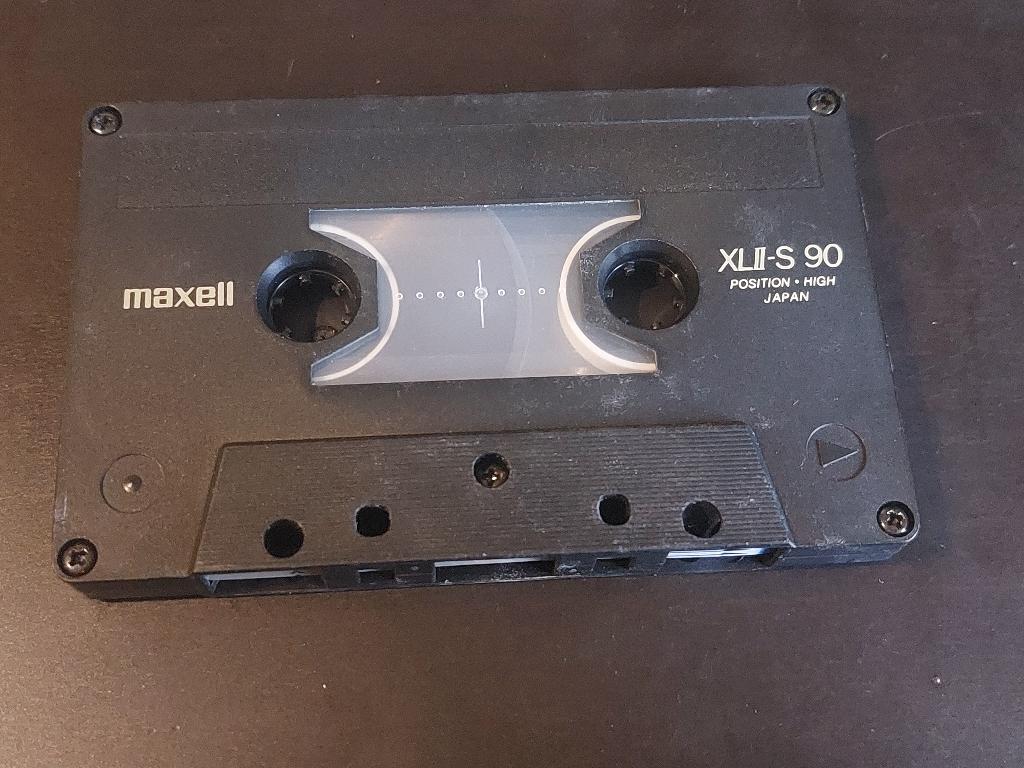 MAXELL XLII-S 90 CASSETTEBANDJE, Cd's en Dvd's, Cassettebandjes, Overige genres, 1 bandje, Ophalen of Verzenden, Zo goed als nieuw
